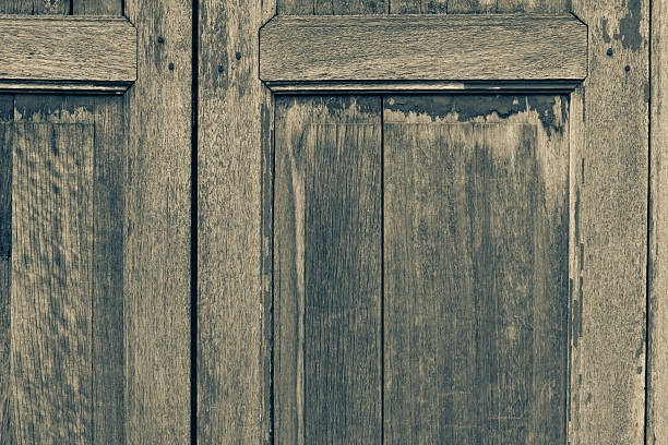 istock Mysterious vintage wooden 487050548