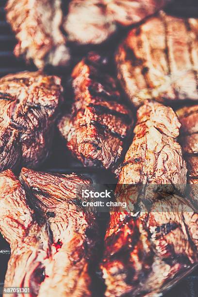 Paese Stile Coste - Fotografie stock e altre immagini di Alla griglia - Alla griglia, Barbecue - Cibo, Bistecca di manzo