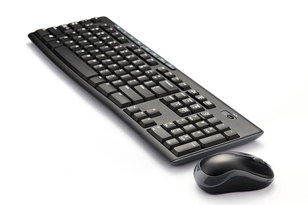 Computer keyboard and mouse isolated Computer keyboard and mouse isolated on white ergonomic keyboard photos stock pictures, royalty-free photos & images