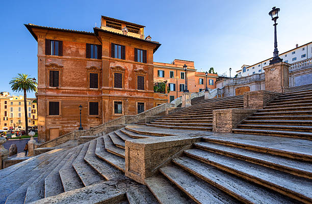istock The Spanish Steps in Rome. Italy. 487052433