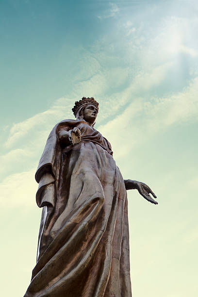 istock Statue of Virgin Mary 487052777