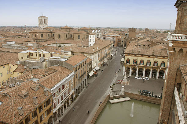 istock Ferrara,Emilia romagna,Italy,Este,Palace,food 487053429