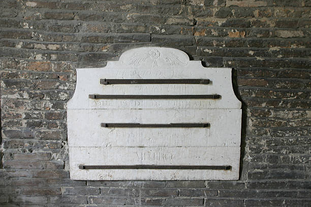 Measure stone,Ferrara,Emilia romagna,Italy,Este,Palace,food