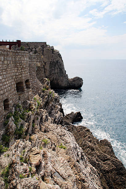 istock The fortress on the sea shore 487054334