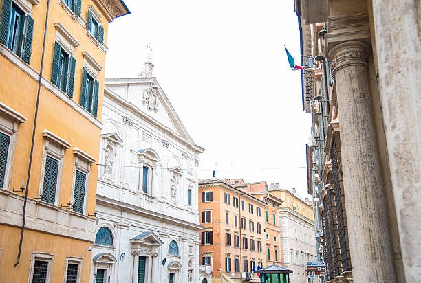istock Traditional cityscape in Rome,Italy 487054342