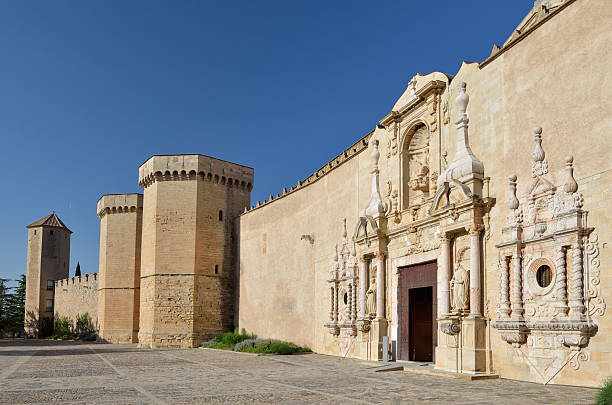 Mosteiro de Poblet - fotografia de stock