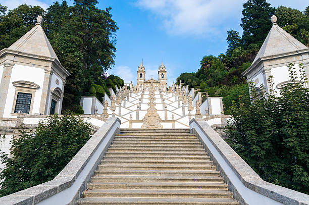 istock Bom Jesus do Monte, renovated 487057216