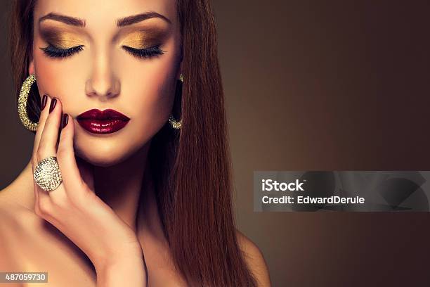 Luxury Fashion Style Stock Photo - Download Image Now - 2015, Adult, Arts Culture and Entertainment