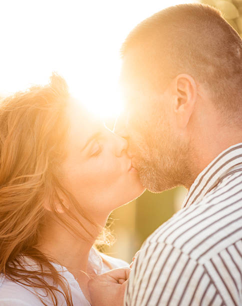 istock Couple in love - kiss 487062662