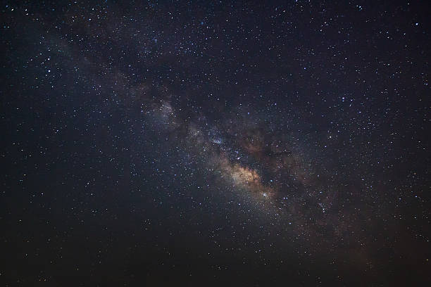 istock The Panorama Milky Way galaxy, Long exposure photograph 487071288