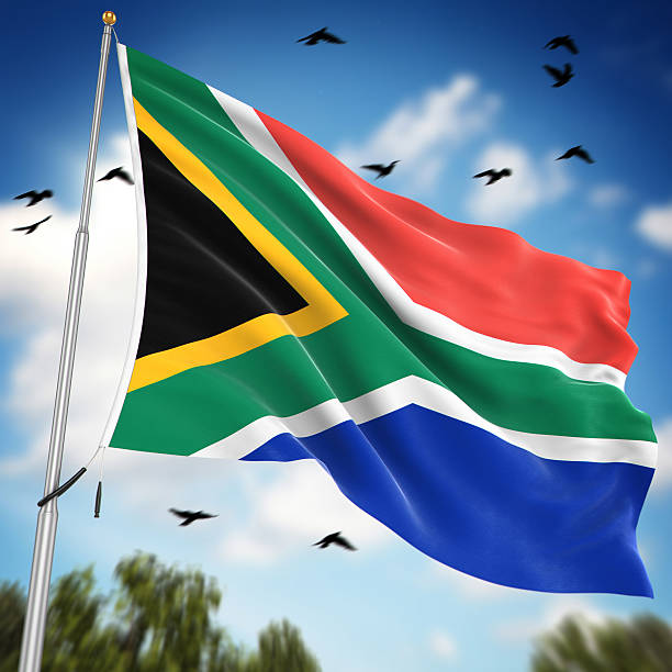 istock Flag of South Africa 487071842