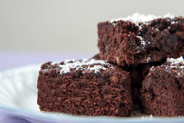 istock Double Chocolate Fudge Brownies 487077570