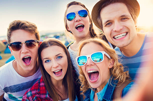 istock Teens at summer festival 487077766
