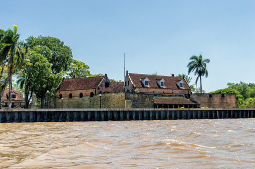 Fort Zeelandia. Historic fortress in the center of Paramaribo.