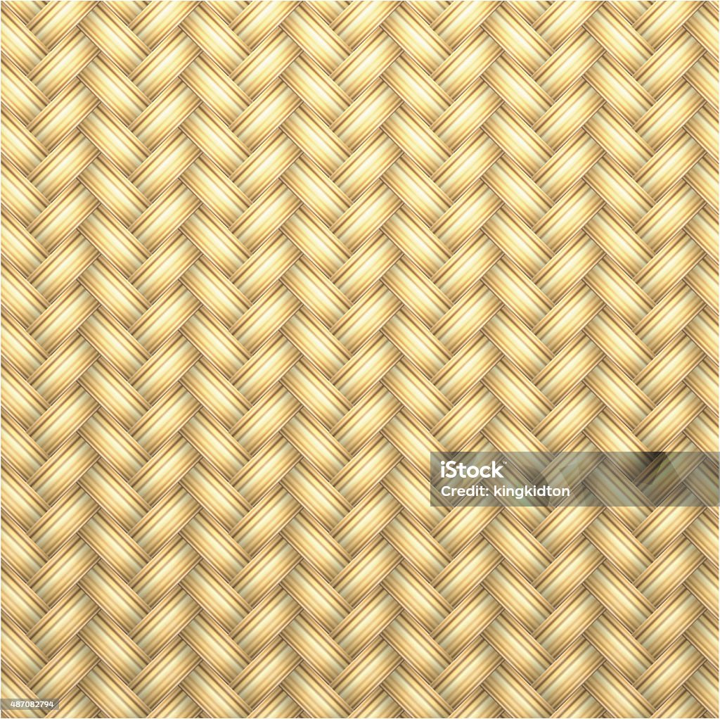 Wicker Woven rattan seamless background, illustration 2015 Stock Photo