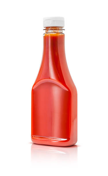 istock bottle of tomato sauce ketchup isolated on white background 487085224