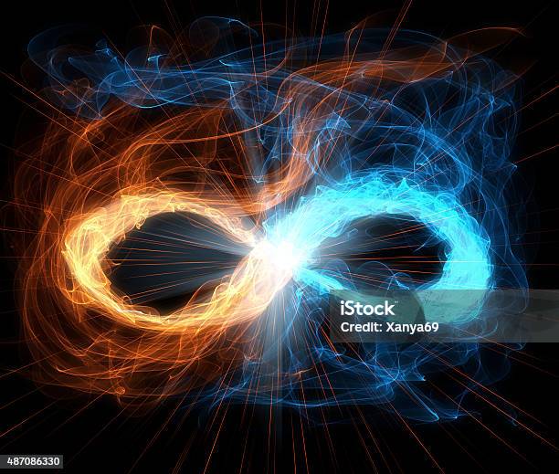 Infinity Status Sign Infinity Stock Photo - Download Image Now - Mobius Strip, Fire ...