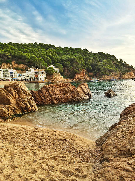 istock Bay of Tamariu in Spain 487091576