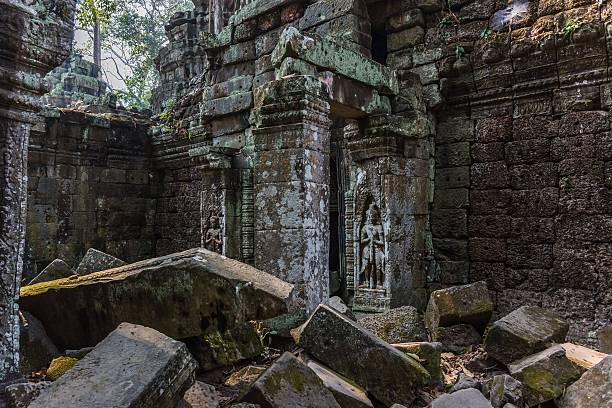 istock temples of Angkor Wat National park 487095836