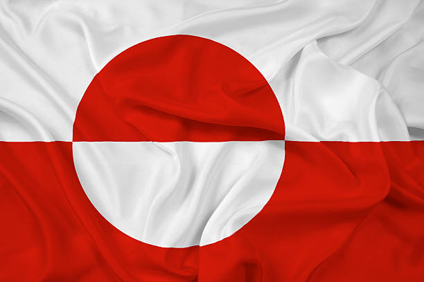 istock Waving Greenland Flag 487097879