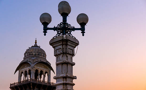istock Lights and domes Albet hall jaipur 487100349