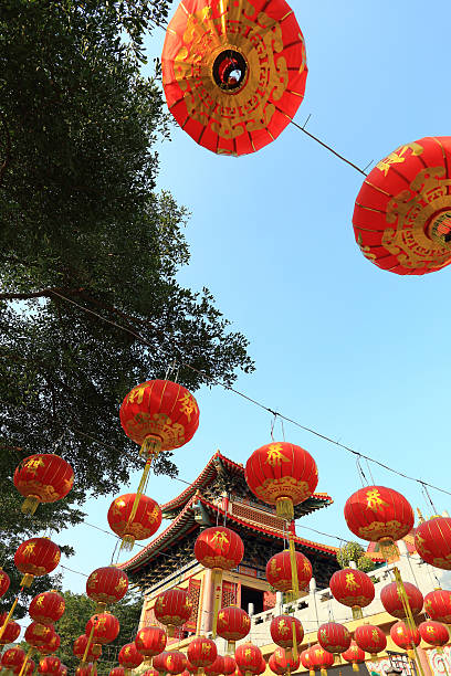 istock Chinese lanterns during new year festival 487100821