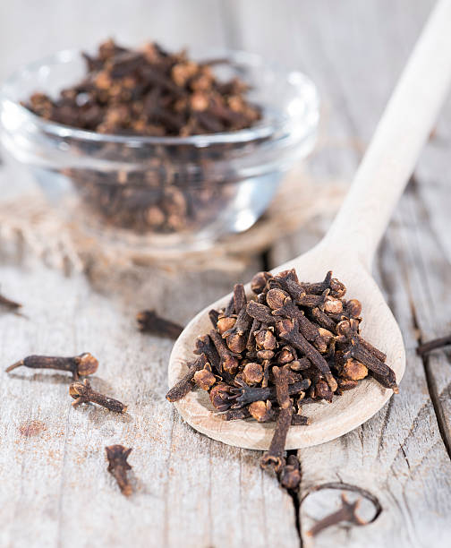istock Cloves on a wooden spoon 487101065