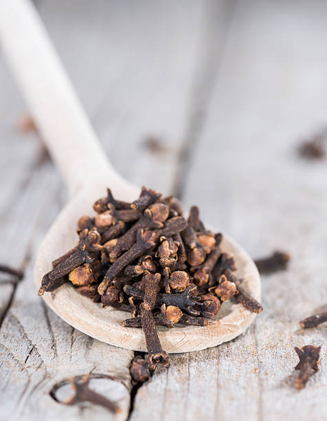 istock Cloves on a wooden spoon 487101067