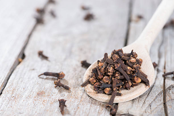 istock Cloves on a wooden spoon 487101069