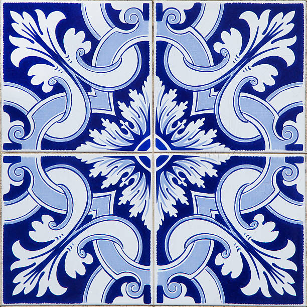 azulejos - square tiles fotografías e imágenes de stock