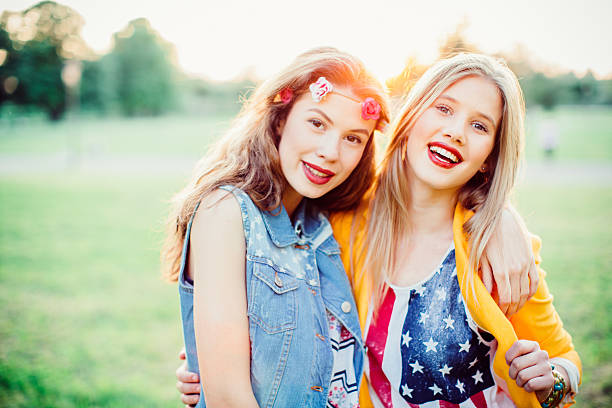 istock Young women enjoying outdoors. 487103478