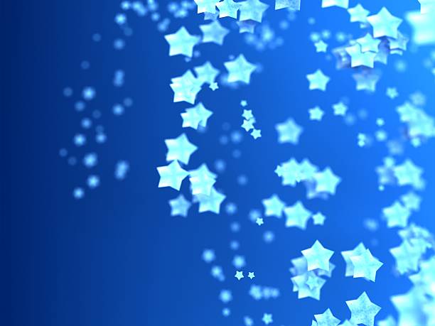 istock Shiny Stars Particles on smooth background 487104261