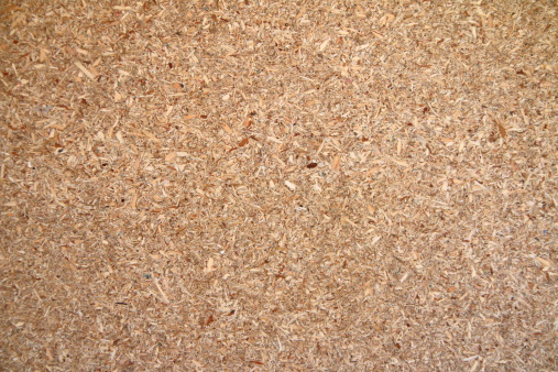 Chipboard texture background, made with wood chip.