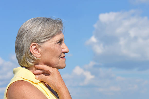 istock Beautiful senior woman 487112260