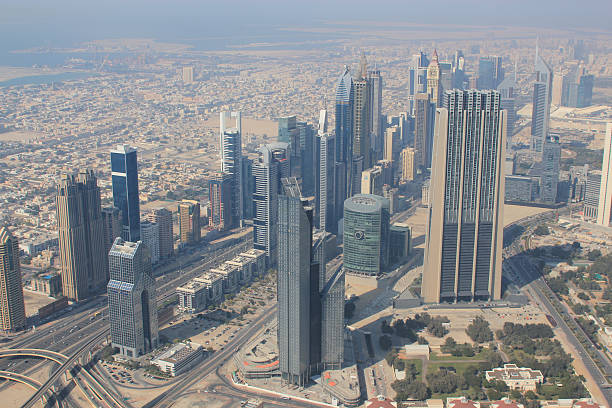 istock Aerial view of Dubai 487117828