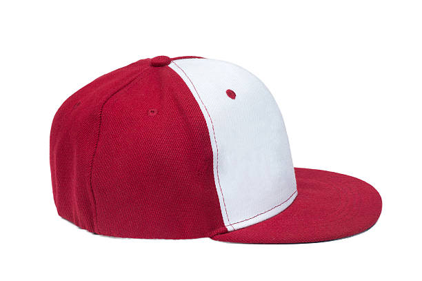 istock red and White color baseball caps 487124343