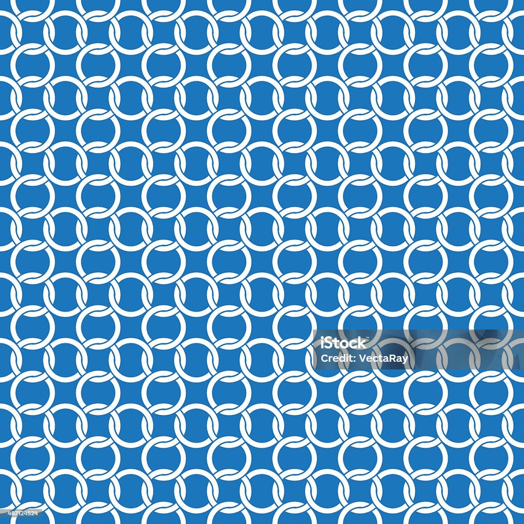 Interlink Pattern Background Seamless Circle Chain Interlink Pattern Background Texture Stock ...