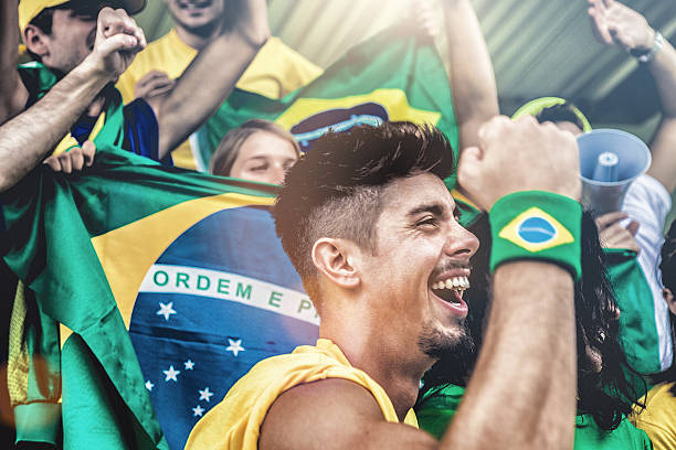 istock Brazilian fans in the stadium 487125827