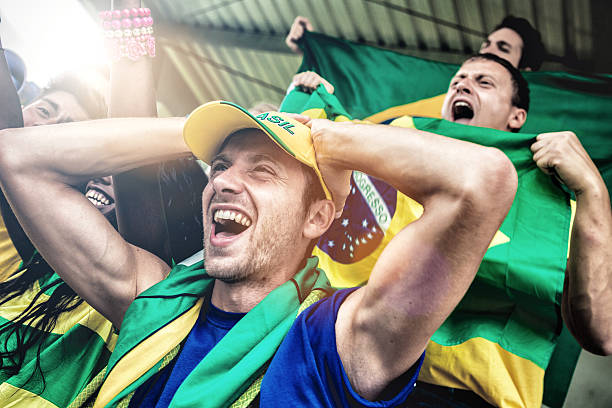 istock Brazilian fans in the stadium 487125831