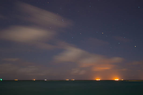 istock Stars lights And sea 487129548