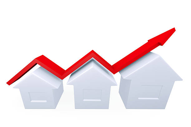 istock Conceptual image about the growth in construction industry 487129654