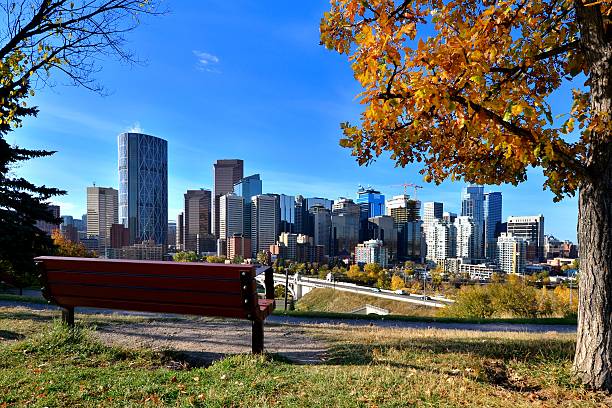 istock Overlooking the skyline of Calgary, Alberta during autumn 487137818
