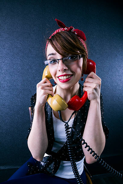 istock secretary with two phones 487138080