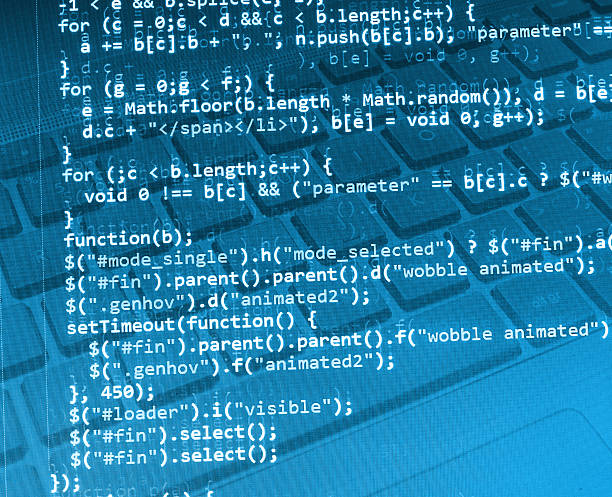 software incorporador programação código de computador - letter b fotos - fotografias e filmes do acervo