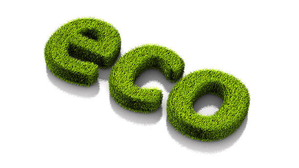 istock grassed conceptual word eco isolated on white background 487138866