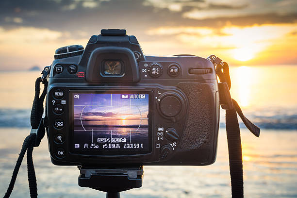 istock DSLR camera at  the beach scenery 487138898