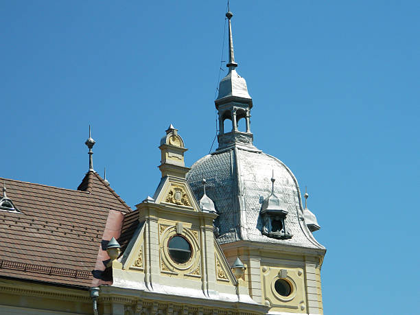 istock New town hall in Brasov, Romania. 487139774