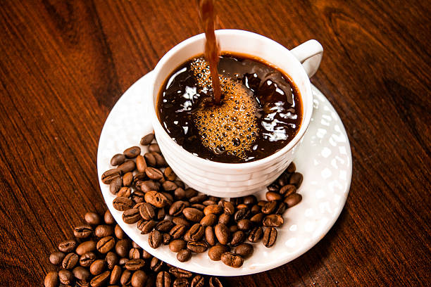 istock Pouring a Fresh Cup of Brewed Coffee 487148028