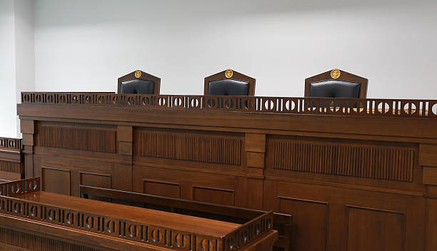 istock Wooden Thai law court 487149238