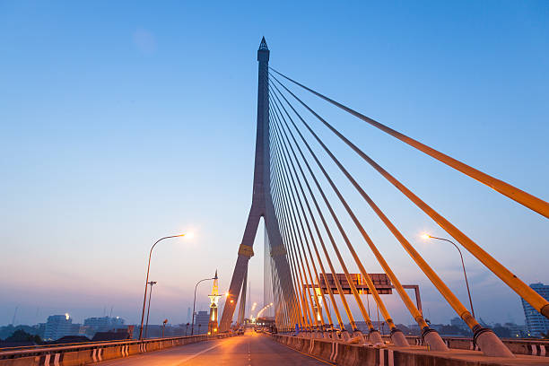 istock Rama VIII Bridge in the morning 487154057